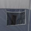 6 Person Canopy Tent, Straight Leg Canopy Sold Separately - Red Grey - polyester taffeta