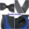 Outdoor Travel Pet Puppy Carrier Handbag Pouch Mesh Oxford Single Shoulder Bag Sling Mesh Comfort Travel Tote Shoulder Bag - blue - 38cm*10cm*20cm